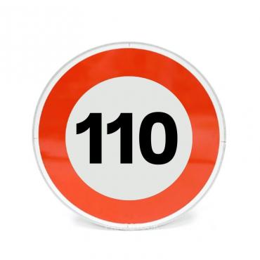 Panneau B14 Limitation de vitesse 110 km/h