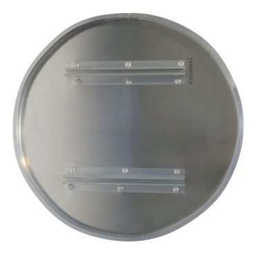Vue de dos du panneau B6D (aluminium, 450 mm)