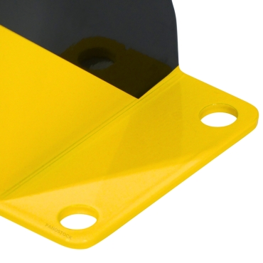 Zoom sur le sabot de protection en L